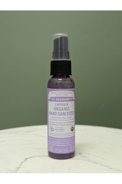 DR BRONNER'S HAND SANITISER LAV 59ML