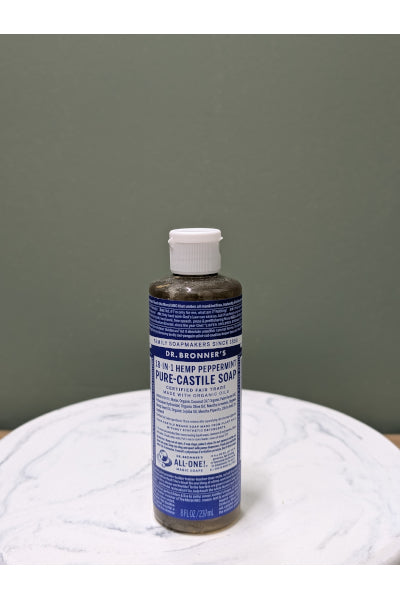 DR BRONNERS CASTILLE SOAP PEPPERMINT 473