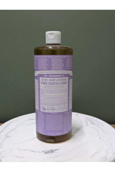 DR BRONNER'S CASTILE SOAP LAVENDER 946ML