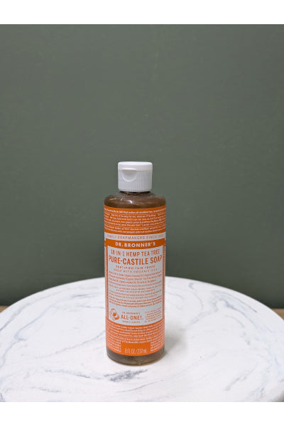DR BRONNER'S CASTILE SOAP TEA TREE 237ML