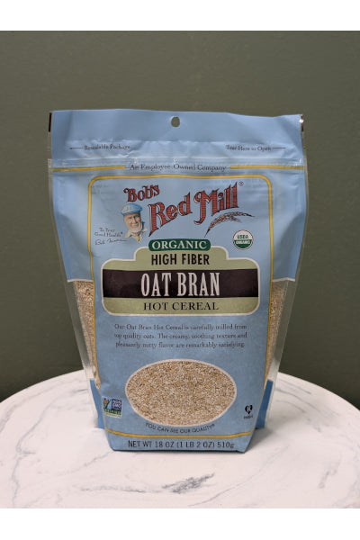 BOBS RED MILL OAT BRAN CEREAL 510GR