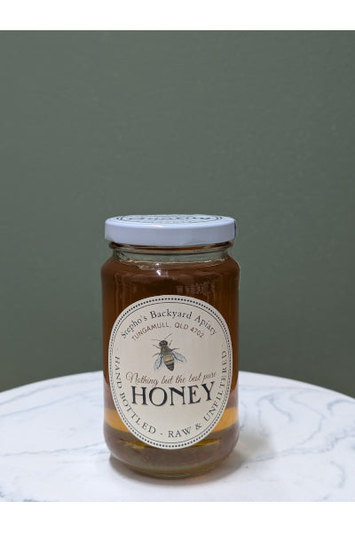 STEPHO'S RAW & UNFILTERED HONEY 500GM