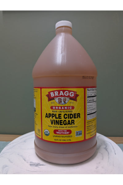 BRAGG ORG  APPLE CIDER VINEGAR 3.8LTR