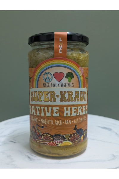 PLV SUPERKRAUT NATIVE HERBS 650GR