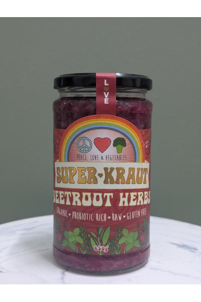 PLV SUPERKRAUT BEETROOT & HERBS 620GR