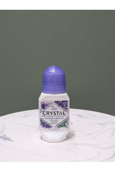 CRYSTAL ESSENCE DEOD LAV/WHITE TEA ROLL