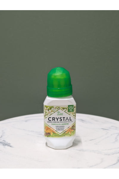 CRYSTAL ESSENCE VAN/JASMINE ROLL ON DEOD