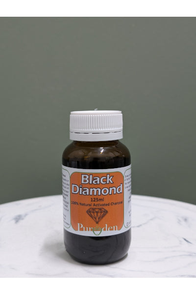PURE EDEN ACTIVATED CHARCOAL LIQ 125ML