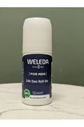 WELEDA MENS 24HR ROLL ON DEODERANT 50ML