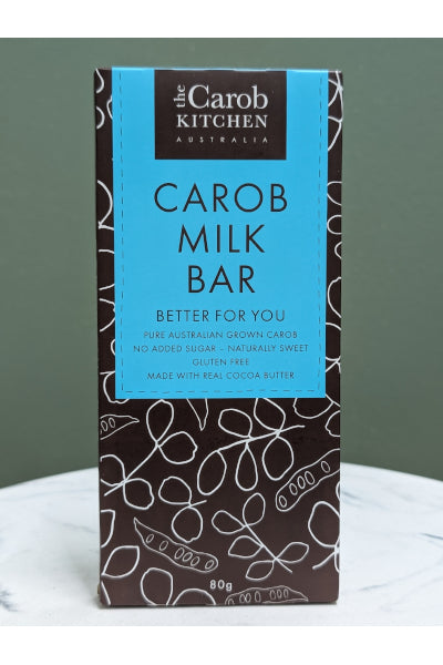 TCK BAR CAROB PLAIN 80GM