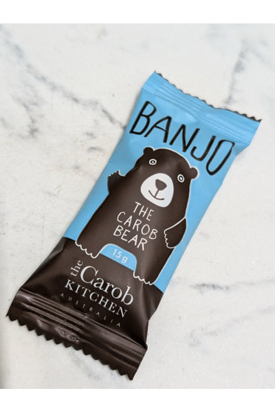 TCK BANJO BEAR SINGLE PLAIN CAROB