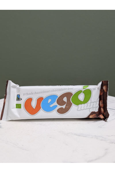 VEGO HAZELNUT CHOC BAR 65GM