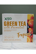 X50 GREEN TEA TROPICAL 60 SERVES