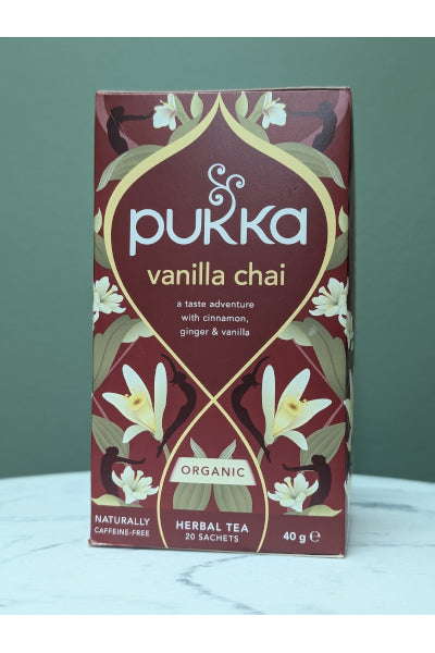 PUKKA VANILLA CHAI TEA BAGS 20