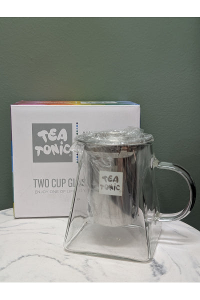 TEA TONIC GLASS TEA POT (2 CUPS)
