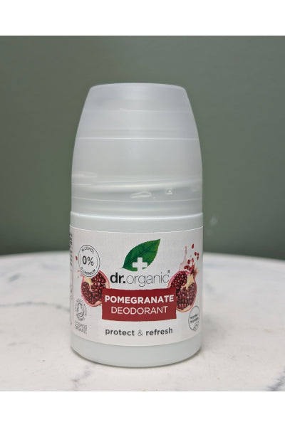 DR ORG DEODERANT POMEGRANATE ROLL  50ML