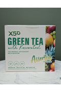 X50 GREEN TEA 6 ASSORT FLVR 60 SERVES