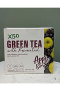 X50 GREEN TEA APPLE BERRY 60 SERVES