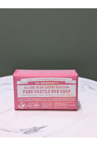 DR BRONNER'S CHERRY BLOSSOM SOAP 140G