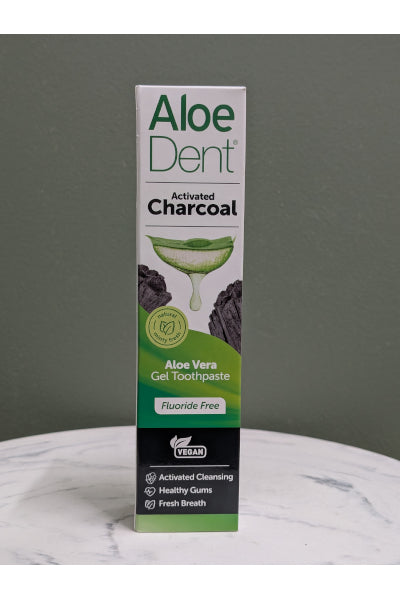 ALOE DENT TOOTHPASTE CHARCOAL 100M
