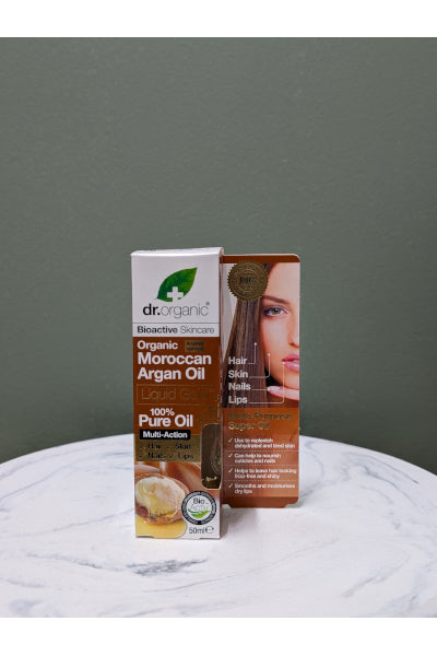 DR ORGANIC MOROCCAN PURE ARGAN OIL 50ML