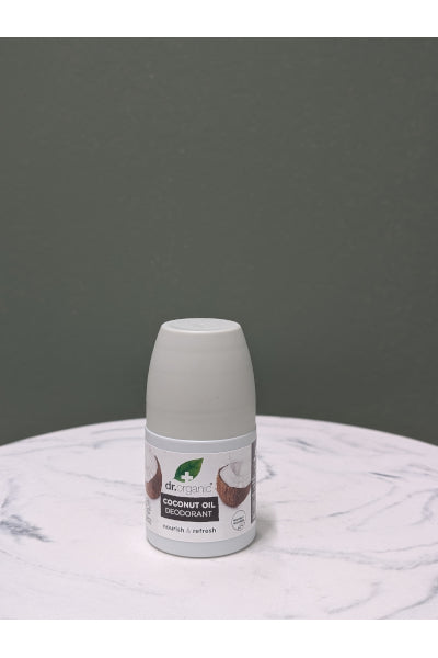 DR ORG COCONUT DEODERANT ROLL ON 50ML