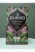PUKKA LICORICE & PEPPERMINT TEA BAGS 20