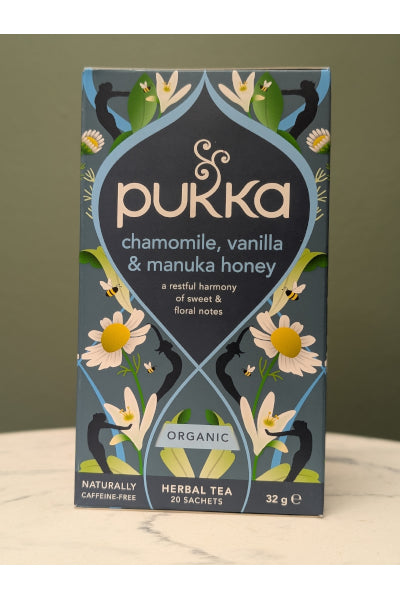 PUKKA ORGANIC CHAM/VANILLA/MANUKA 20T/B
