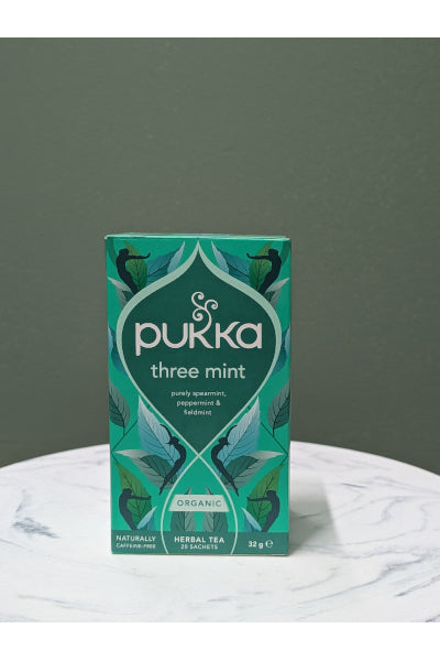 PUKKA THREE MINT TEA BAGS 20