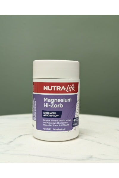 N/L MAGNESIUM HI-ZORB 60 CAPS