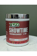 X50 SHOWTIME THERMO RASPBERRY 325G