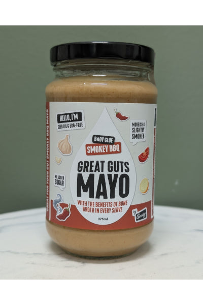 GEVITY BONE BROTH MAYO BELLY BBQ 375ML