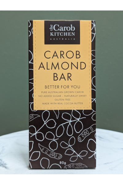 TCK BAR CAROB ALMOND 80GR
