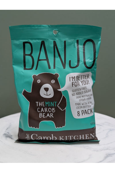 TCK BANJO BEAR 8 PACK CAROB MINT