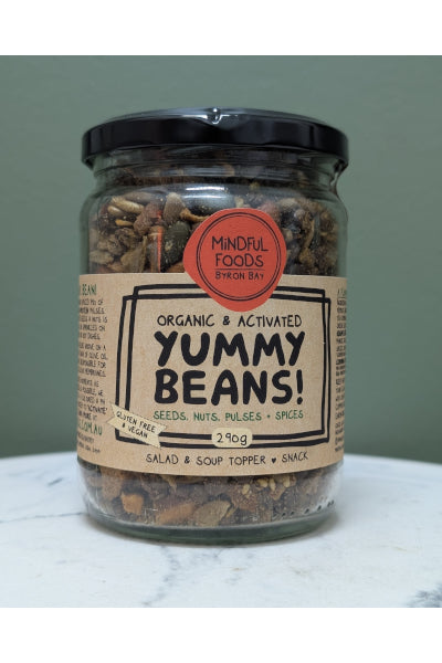 MINDFUL FOODS ORG ACTIV YUMMY BEANS 250G
