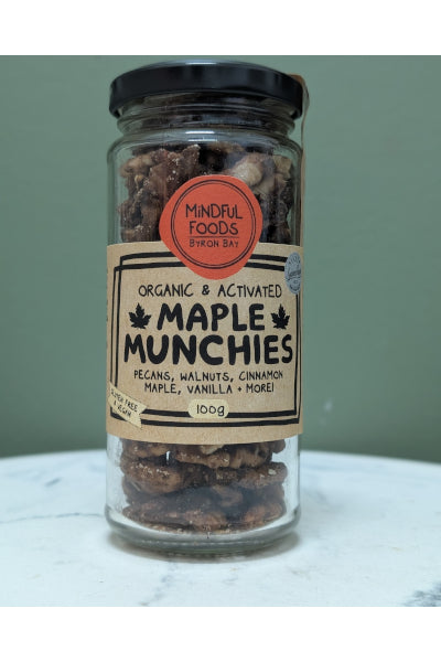 MINDFUL FOODS MAPLE MUNCHIES 90G
