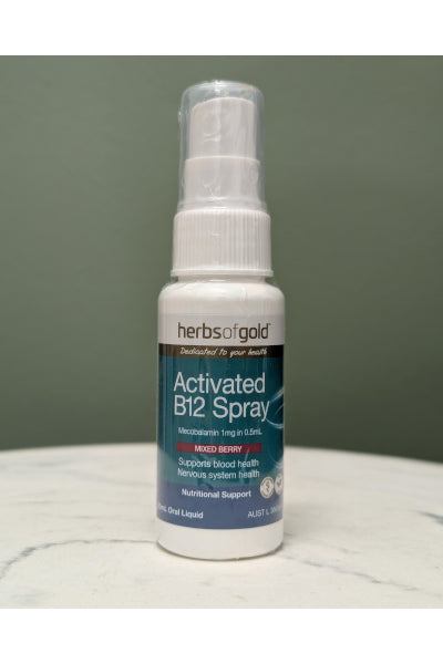 H/G ACTIVATED B12 SPRAY MIXED BERRY 50ML