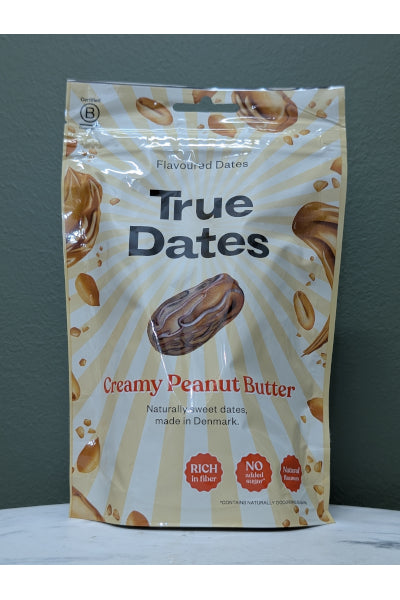TRUE DATES CREAMY PEANUT BUTTER 100G