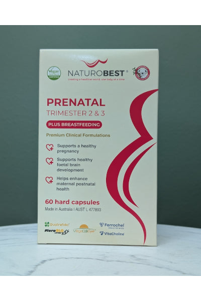 NATUROBEST PRENATAL TRIMESTER 2&3 60C