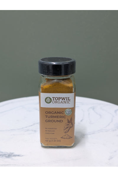 TOPWIL ORG GROUND TURMERIC 40G