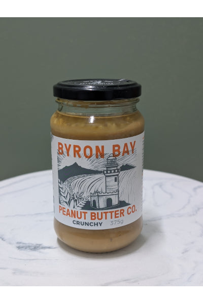 BYRON BAY PEANUT BUTTER CRUNCHY 375GR