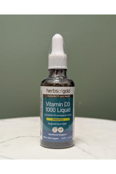 H/G VITAMIN D3 1000 LIQUID 50ML