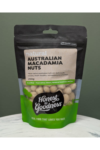 HTG ORG RAW MACADAMIAS 200G