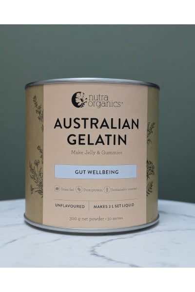 NUTRA NAT GELATIN UNFLAVOURED 300GM