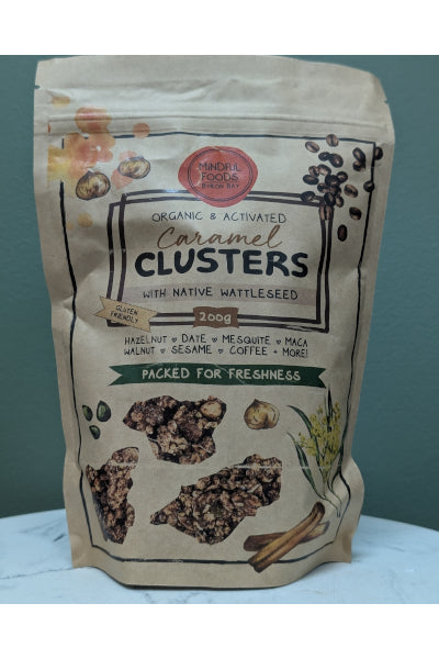 MINDFUL FOODS CARAMEL CLUSTERS 200G