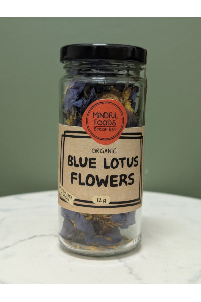MINDFUL FOODS BLUE LOTUS FLOWERS 12G