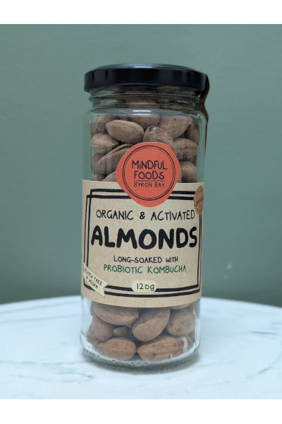 MINDFUL FOODS ALMONDS ORG ACTIVATED 120G