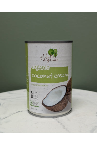 GLOBAL ORG COCONUT CREAM 400GM