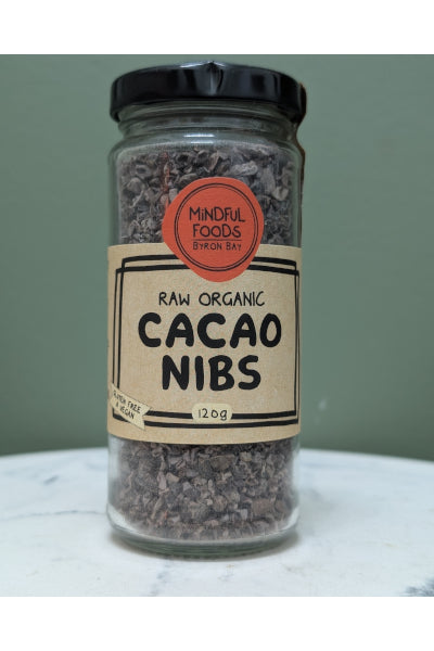 MINDFUL FOODS ORG CACAO NIBS 120G