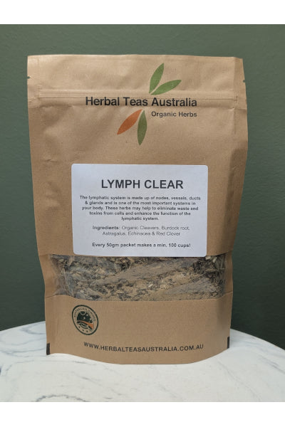 HERBAL TEAS AUS LYMPH CLEAR  50G